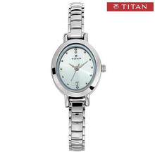 Titan Karishma Silver Dial Analog Watch For Women - (2599SM01)