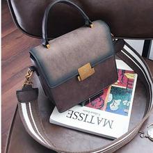 Brown Nubuck Leather Crossbody Bag For Women