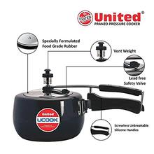 United 3ltr Induction Base Pressure Cooker