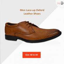 Men Lace-up Oxford Leather Shoes