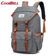 COOLBELL  For 17.3 Inch Laptop Bag Outdoor Travel Large Capacity Casual Computer Backpacks