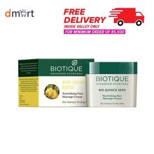 Biotique Bio Quince Seed Nourishing Face Massage Cream- 50g