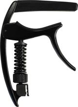 Planet Waves Black NS Tri-Action Geometry And Micrometer Tension Adjustment Guitar Capo - (CP-09)