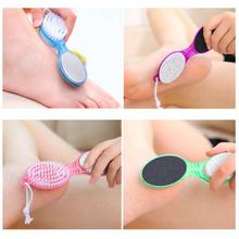 4 In 1 Multi Use Pedicure Paddle Brush (Color May Vary)