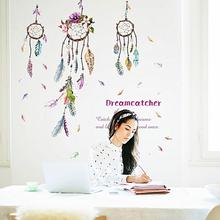 Dream Catcher Wall Art Feather Wall Sticker