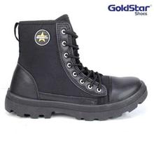 Goldstar Black JB Lifestyle Boots For Men