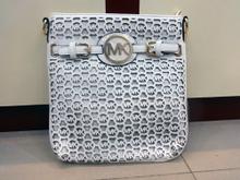 Michael Kors White Pattern Hand Bag