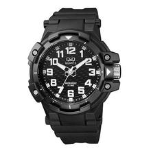 Q&Q Vq04J005Y Black Analog Watch For Men