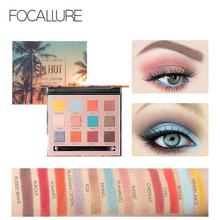 FOCALLURE 12 Colors Eyeshadow Palette Glitter Matte