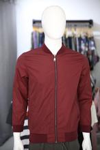 Burberry Maroon Unisex Wind Cheater