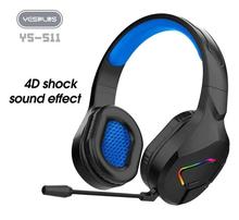 YESPLUS YS-511 Headset Handsfree Gaming Wireless Earphone Mic High Sound