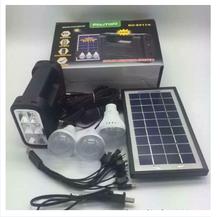 GDLITE Solar Lighting Kit Inverter Light With Solar Charging System With 3 Bulbs GD-8017A Emergency Solar Light