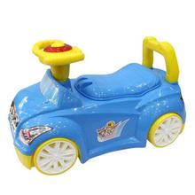 Sky Blue/Yellow Potty Baby Car For Kids - 1877