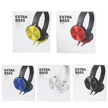 Suhua on-Ear Extra Bass Headphones with Microphone and