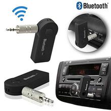 Car Bluetooth Aux Transmitter Stereo Music Receiver-Black