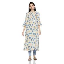 SALE- Gerua Women's Anarkali Kurta