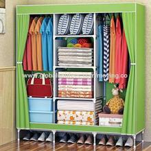 Fancy Portable Cloth Cabinet/Wardrobe (135 x 45 x 175 cms)