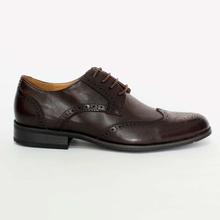 Shikhar Coffee Brogue Derby Leather Formal Shoes for Men - 804