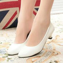 White Pumps Heel Shoes For Women