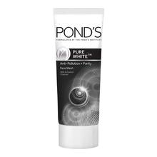 Ponds Pure White Anti-Pollution Purity Face Wash With Activated Charcoal - 100 g