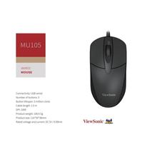 Viewsonic Wired Mouse MU105