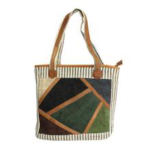 Multicolored Hemp Handbag For Women