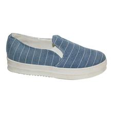 Blue/White Casual Slip-On Shoes For Women