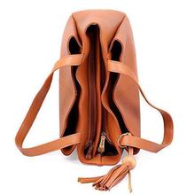 women marks Women's Tan PU Handbag