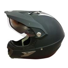 Yema Off Road, Black Helmet with single visor- 911