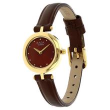 Titan Red Dial Analog Watch For Women - 2553YL02