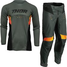 Thor Pulse React Army/Black Riding Jersey