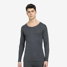 ONN Charcoal Melange Men's Thermal Long Sleeve Vest