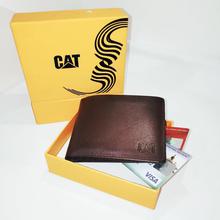 CAT High Quality Leather Tan Wallet For Men
