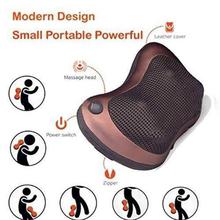 Infrared Heating Car & Home Body Massage Pillow Neck Cervical Traction Massager Car Seat Cover Relax