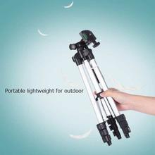 Mini Tripod for iPhone, Desktop Handheld Camera Phone Tripod Stand, 3110 Flexible Portable 4 Section Aluminum Tripod 1m Camera Tripod for 1/4" Screw DSLR Camera