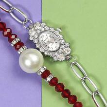 Beaded/Stoned Analog Watch For Women