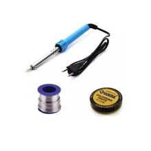 Soldering Iron Set (Iron, Wire, Flux)