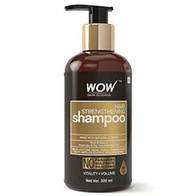 WOW Hair Strengthening No Parabens & Sulphate Shampoo, 300mL