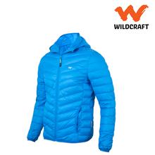 Wildcraft Men's Packable Hooded Extra-Warm Down Jacket - Blue