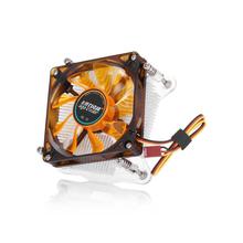 T28 Ultrathin Copper Core CPU Cooling Fan Cooler  for Intel LGA 1156/1155/1150 - Brown