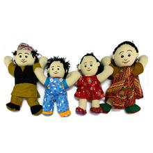 Family Set Hand Dolls For Kids