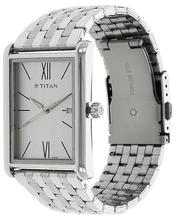 Titan Neo Silver Dial Stainless Steel Strap Watch-1731Sm01