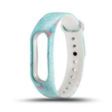 Colorful Silicone Strap Xiaomi Mi Band 2 Wristband Camouflage Wrist