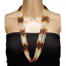 Off-White Beaded Pote Haar Necklace