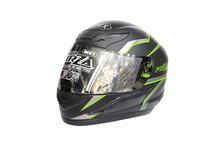 Index Black Forza Single Visor Helmet