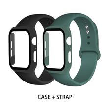 Full Screen Case Iwatch Band Strap For Apple Watch 40mm