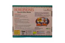 Creative Educational Aids Homophones Sound Alike Words Puzzle Game- Multicolored