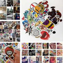 50Pcs Waterproof  Stickers For Helmat Laptop Motorcycle Luggage