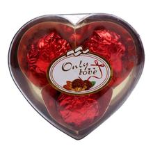 Only Love Chocolate 3 Pcs Heart Red 38 gm