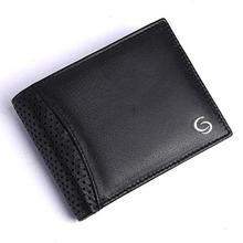 GETOREE Men's Florence Leather RFID Protected Wallet (Black)